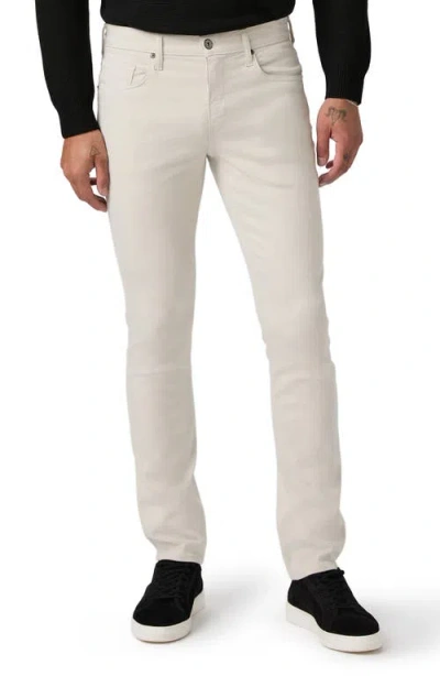 Paige Federal Slim Straight Leg Jeans In White