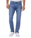 Paige Federal Straight Leg Jeans In Canos In Multi