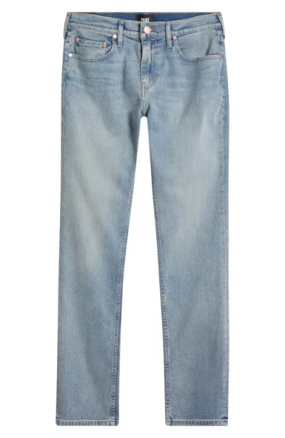 Paige Federal Transcend Slim Straight Leg Jeans In Purple