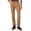 Paige Federal Transcend Slim Straight Leg Jeans In Golden Palm