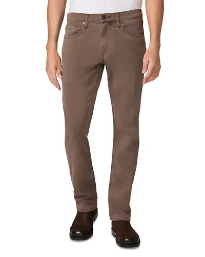 Paige Federal Vintage Brimstone Slim Straight Fit Jeans In Brown