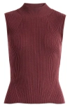Paige Ogden Faux-leather Midi Skirt In Oxblood