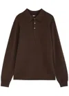 Paige Finsbury Wool-blend Jumper In Brown