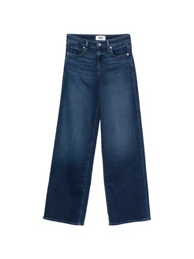 Paige Five-pocket Jeans In Blue