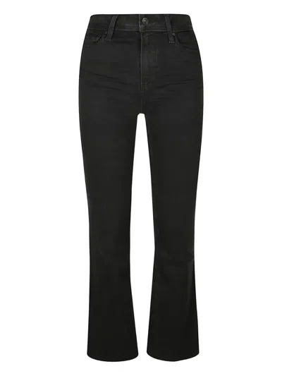 Paige Flare Black Jeans