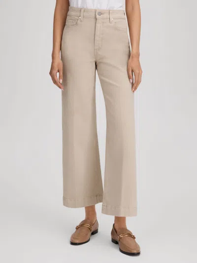 Paige Flared Cropped Jeans