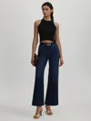 Paige Flared Cropped Jeans