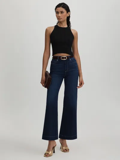 Paige Flared Cropped Jeans