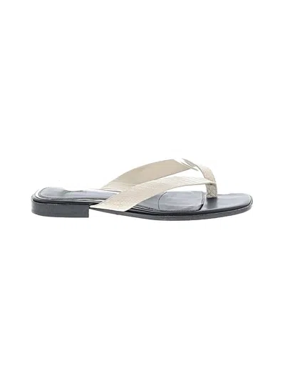 Pre-owned Paige Flip Flops In Ivory