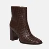 PAIGE FRANCES BOOT IN CHOCOLATE LEATHER