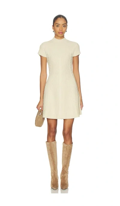 Paige Freya Dress In Neutral