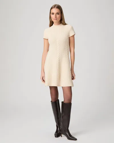 Paige Freya Dress In Neutral