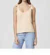 Paige Gala Tank In Light Orange In Beige
