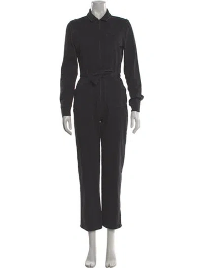 Pre-owned Paige Gamble Jumpsuit In Gray