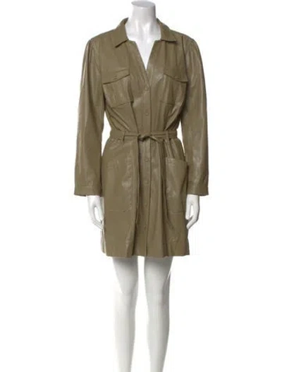 Pre-owned Paige Gamble Mini Dress W/ Tags In Green
