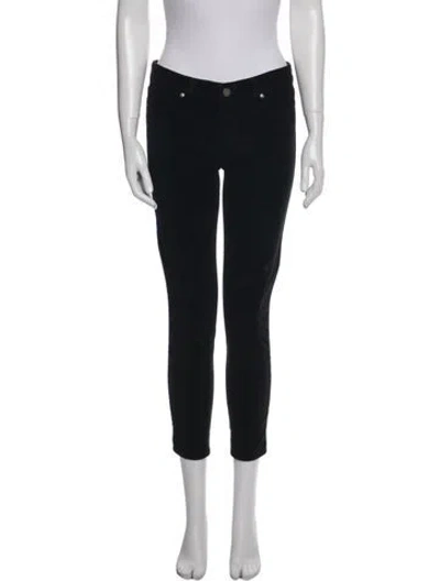 Pre-owned Paige Gamble Skinny Leg Pants In Multi