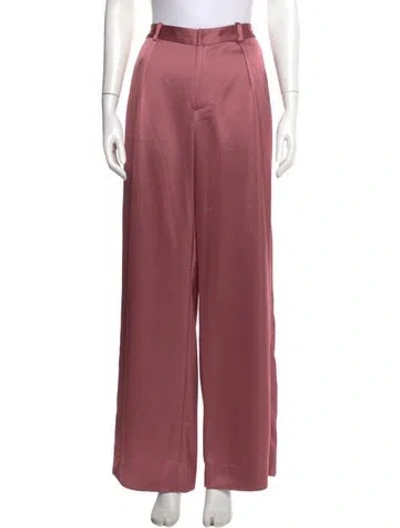 Pre-owned Paige Gamble Wide Leg Pants W/ Tags In Pink