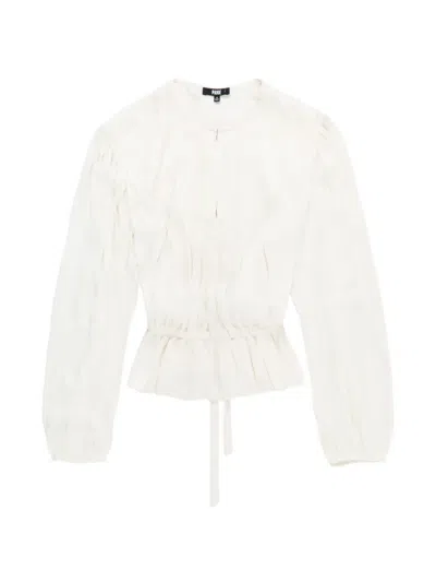 Paige Gansevoort Blouse In White