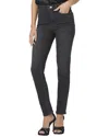 Paige Gemma Black Lotus High Rise Slim Cigarette Jean In Gray