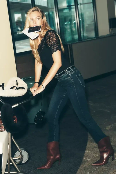 Paige Gemma High-rise Skinny Jeans In Black