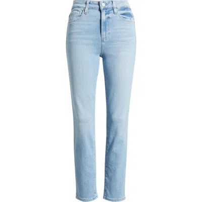 Paige Gemma High Waist Crop Cigarette Jeans In Luminaries