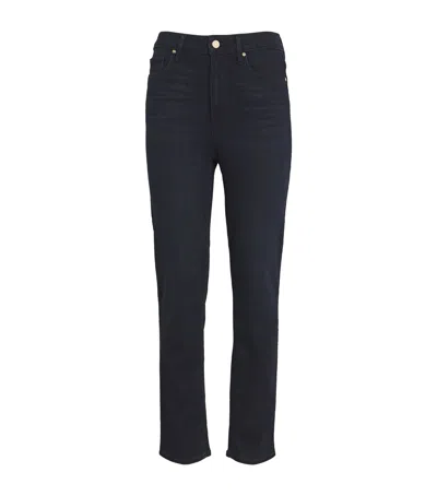 Paige Gemma Skinny Jeans In Navy