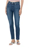 Paige Gemma Straight Jeans In Sketchbook In Multi