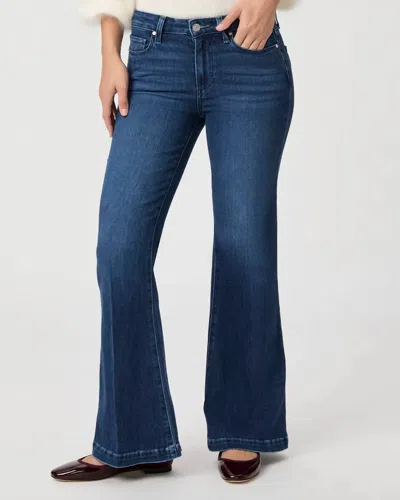 Paige Genevieve 32" Straight Leg Jeans In Sail Away In Multi