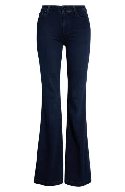 Paige Genevieve High Waist Bootcut Jeans In Blue