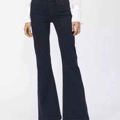 Paige Genevieve With Novelty Front Pockets Jean In Meira In Black