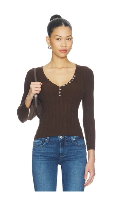 Paige Ginnette Top In Hickory