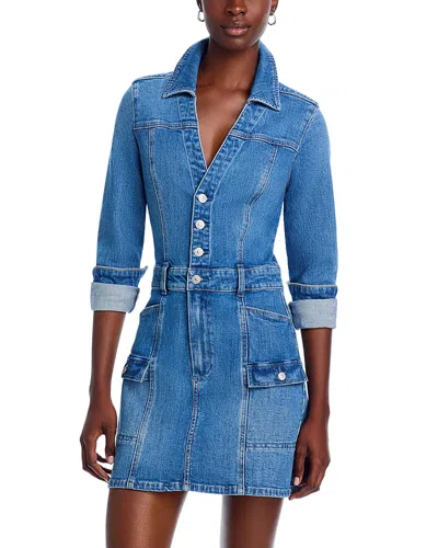 PAIGE GRETA DENIM DRESS
