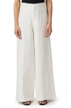 Paige Greyson Linen Blend High-rise Wide-leg Pants