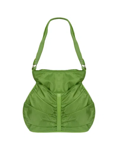 Paige Hamilton Design Suzy Parallel Bag In Lime In Red