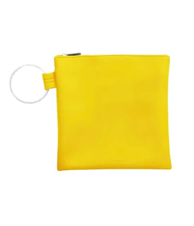 Paige Hamilton Design Women's Hillary Ipad Bag In Yellow Nylon