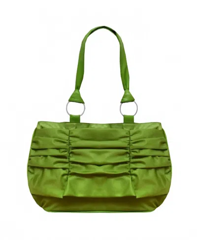 Paige Hamilton Design Women's Pearl Shoulder Bag In Lime In Green
