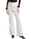 Paige Hampshire Linen-blend Pant In White