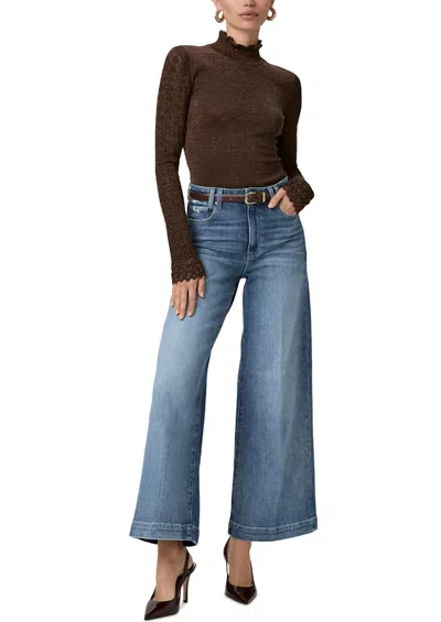 Paige Harper 30" Jeans In Timbre In Multi