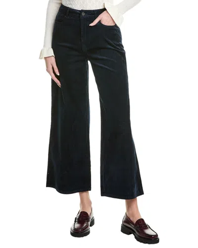 Paige Harper Deep Navy Ankle Cut Jean In Blue