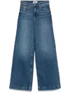 Paige Harper Wide Leg Jeans In Blue