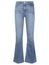 Paige Colette High-rise Flared Cropped Jeans In Blue