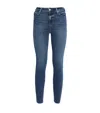 Paige High-rise Hoxton Ankle Jeans In Blue