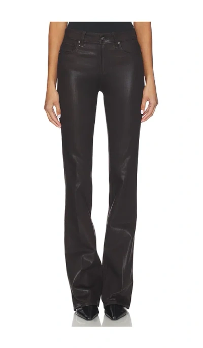 Paige High Rise Laurel Canyon Bootcut Jeans In Black