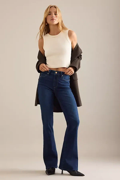 Paige High-rise Laurel Canyon Bootcut Jeans In Blue