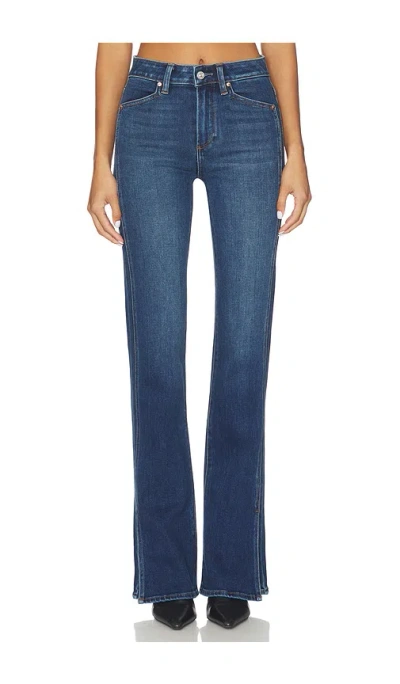 Paige High Rise Laurel Canyon Bootcut Jeans In Blue