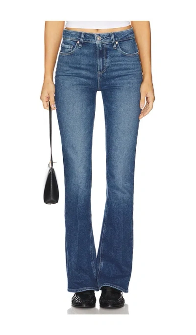 Paige High Rise Laurel Canyon Bootcut Jeans In Blue