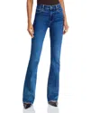 Paige High Rise Laurel Canyon Bootcut Jeans In Acapella In Acapella