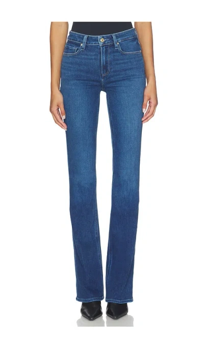 Paige High Rise Laurel Canyon Jeans In Blue