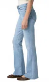Paige High Rise Laurel Canyon Jeans In In Tune Distressed In Multi