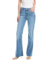 Paige High-rise Laurel Canyon Persona Distressed Jean In Blue
